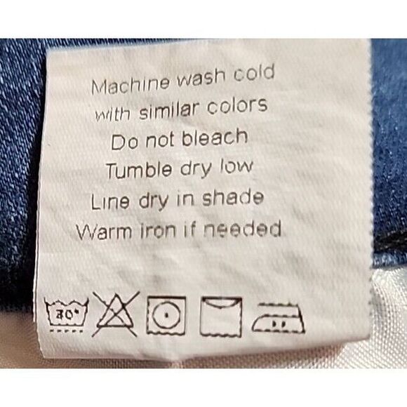 Jeans Wear Jeggings Large Womens Distressed Button Zipper - Picture 15 of 16